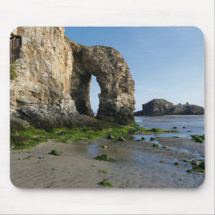 Perranporative Sea Cornwall Coast England Mousepad