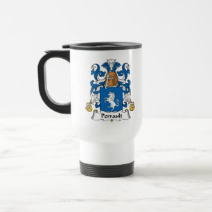 Perrault Familienwappen Reisebecher
