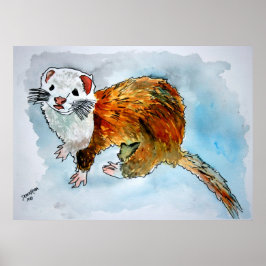 Perret Malerei Haustier Malerei Kunstposter drucke