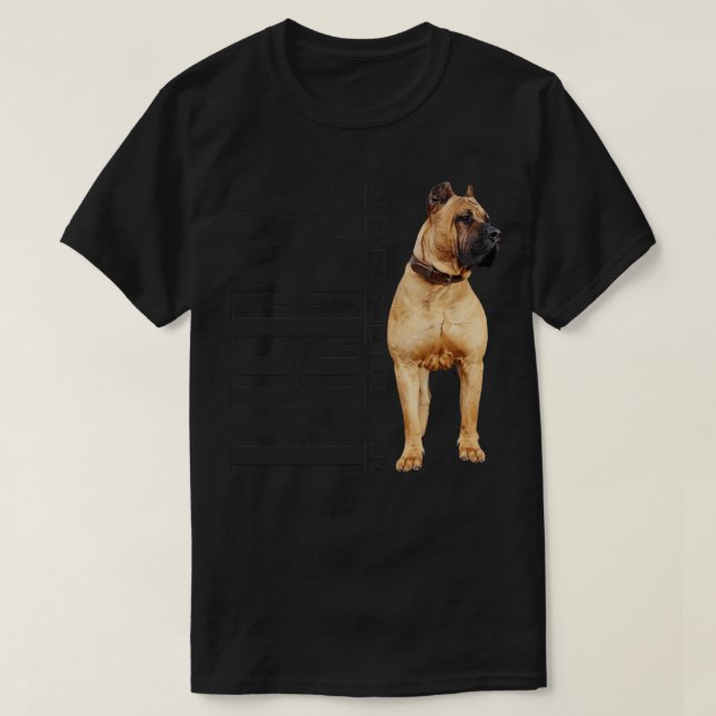 Perro de Presa Canario Dogo Canario  (11) T-Shirt (Design vorne)