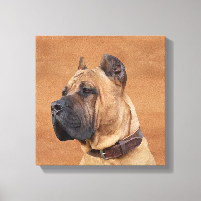 Perro de Presa Canario - Dogo Canario Leinwanddruck (Vorderseite)