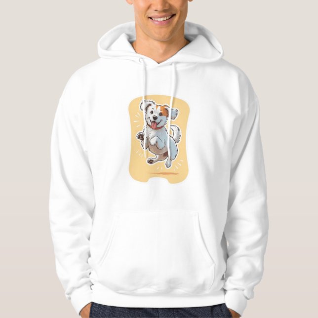 Perro Feliz Hoodie (Vorderseite)