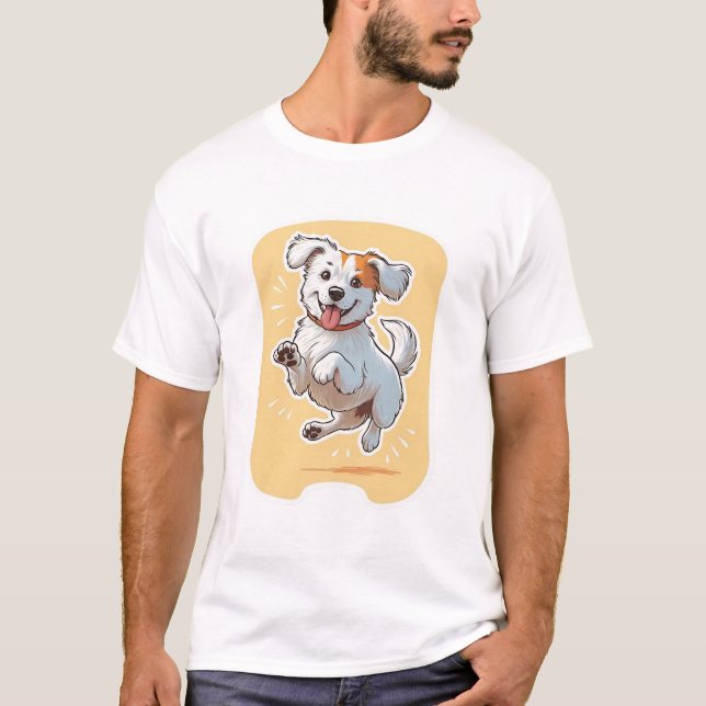 Perro Feliz T-Shirt (Vorderseite)