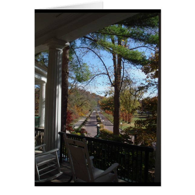 Perron, hôtel occidental de Baden, Indiana (Devant)