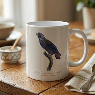 Perroquet a Camail bleu / Dusky Papagei Kaffeetasse