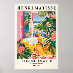 Perroquet dans la baignoire Art Impression Matisse