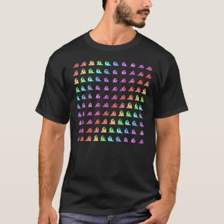 Perroquet de fête Rainbow Classic T-shirt