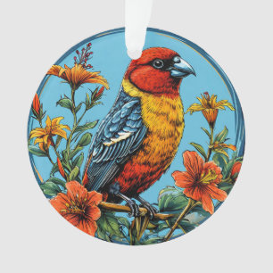 Perroquet mandelieu oiseau coloré