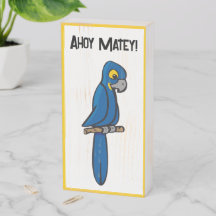 Perroquet Pirate Ahoy Matelot Dessin Animé, Oiseau