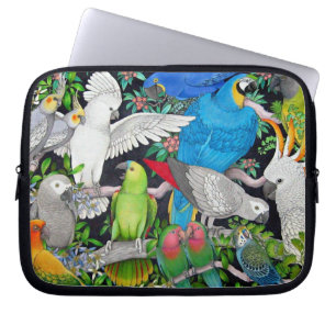 Perroquets d'animal familier du sac de