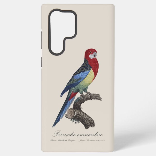 Perruche omnicolore / Eastern rosella Samsung Galaxy Hülle (Rückseite)