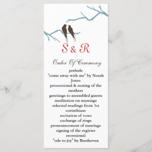 perruches de moka épousant le programme