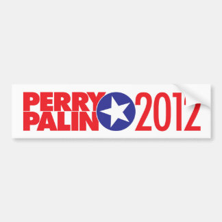 Perry Palin 2012 Stern Autoaufkleber