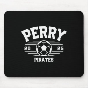 Perry-Piraten-Fußball-Byll 2025 Mousepad
