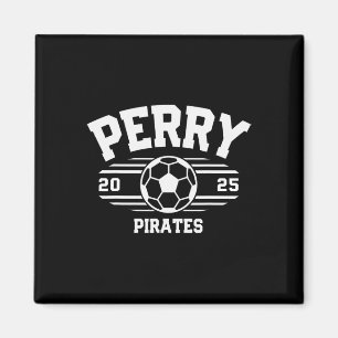Perry Pirates Fußball Byll 2025  Magnet