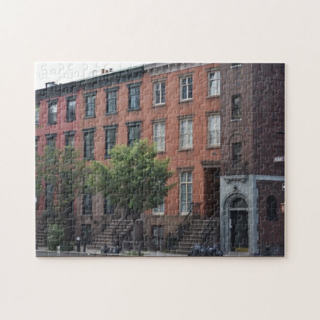 Perry Street Brownstones West Village Manhattan NY (Horizontal)