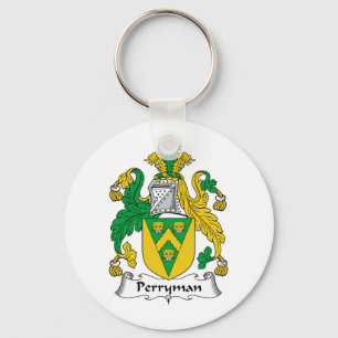 Perryman Familienwappen Schlüsselanhänger