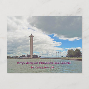 Perrys Sieg und internationales Friedensdenkmal Postkarte