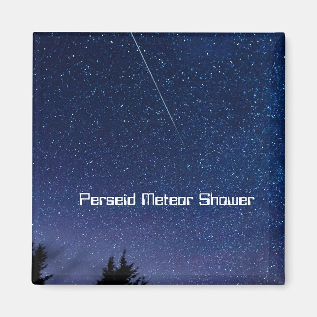 Perseid Meteor Shower Magnet (Vorne)
