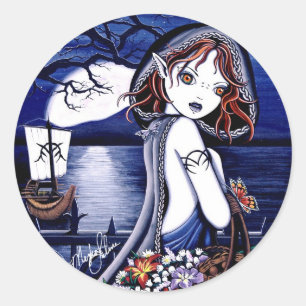 Persephone Fluss Styx Fee-Aufkleber Runder Aufkleber