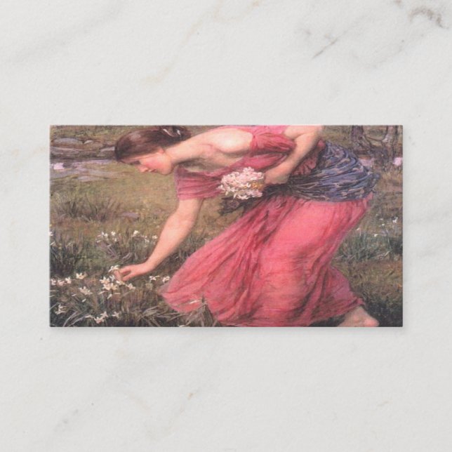 Persephone John William Waterhouse Visitenkarte (Vorderseite)