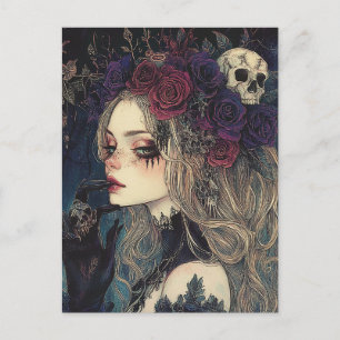 Persephone Königin der Unterwelt Postkarte