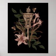 Persephone Sistrum auf dem Feld der Lilien und Mai