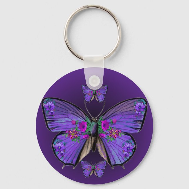 Persephone's Butterfly Schlüsselanhänger (Vorderseite)