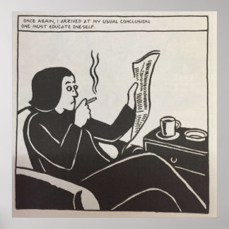 Persepolis Educate sich selbst Poster