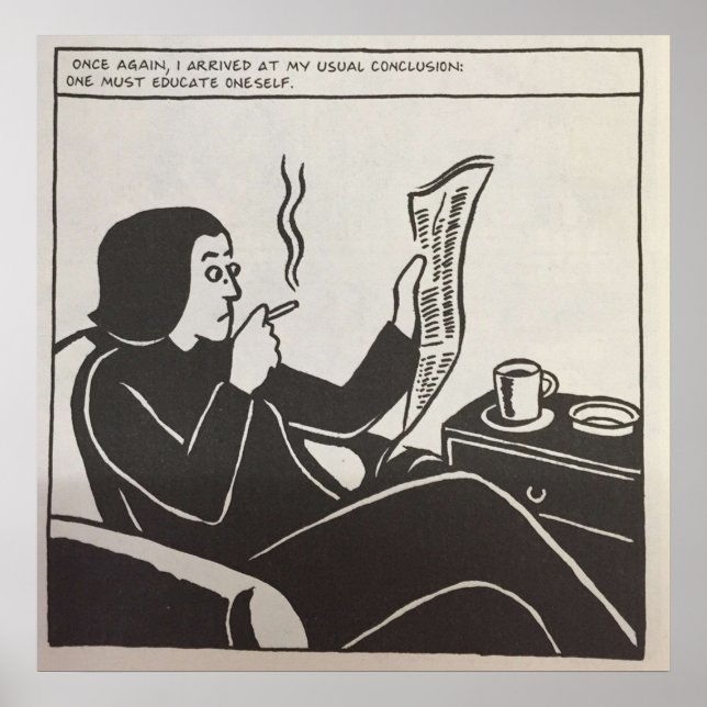 Persepolis - Erziehen Sie sich selbst Poster (Vorne)