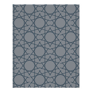 Persepolis Stein geometrisches Muster Poster