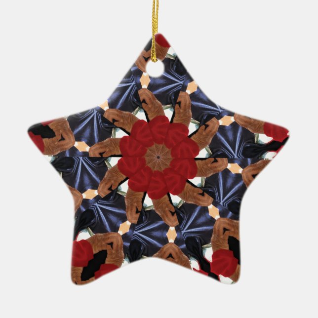 Perser Dreamcatcher Keramikornament (Vorne)