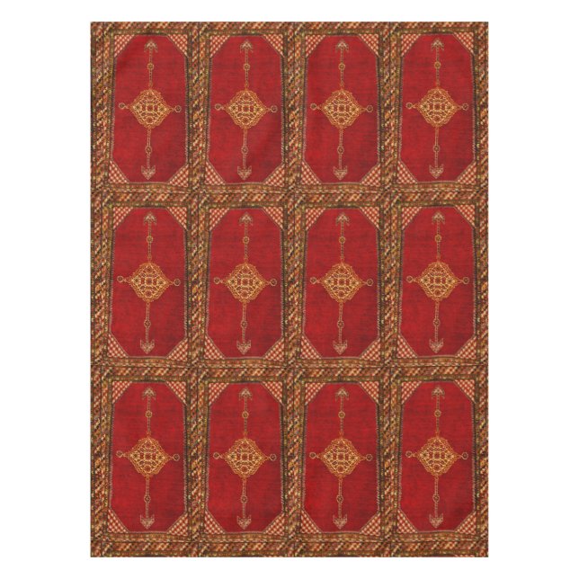 Perser-Teppichmuster Tischdecke (Vorderseite)