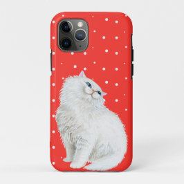Perserkatze in Rot Case-Mate iPhone Hülle
