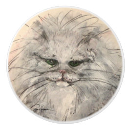Perserkatze Keramikknauf
