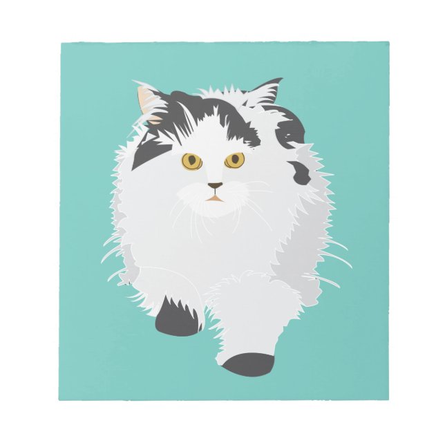 Perserkatze Kitty  Notizblock (Vorderseite)