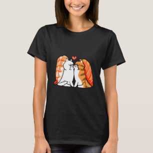 Perserkatze Kuss Sushi T-Shirt
