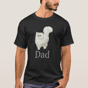 Perserkatze Papa-Shirt, Perserkatze Vater, Perser T-Shirt
