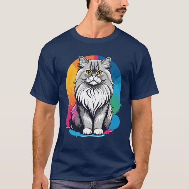 Perserkatze T-Shirt (Vorderseite)