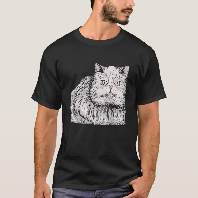 Perserkatze T-Shirt (Vorderseite)