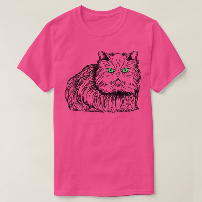 Perserkatze T-Shirt (Design vorne)