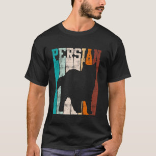 Perserkatze Vintage Perserkatzenbesitzer Perserkat T-Shirt