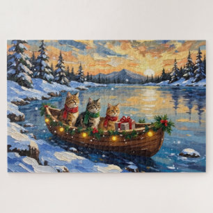 Perserkatze Weihnachtsboot Urlaub