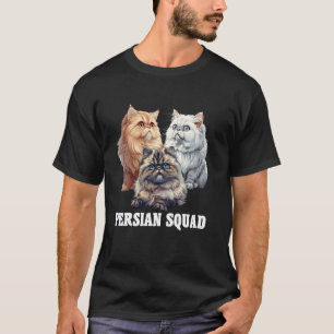 Perserkatzen PERSER TRUPPE Lustiger Perserkatzenbe T-Shirt