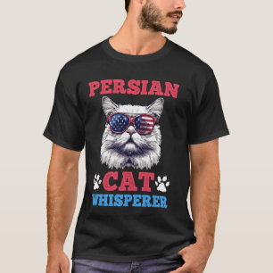 Perserkatzen PERSERKATZE FLÜSTERER Lustig Deutschl T-Shirt