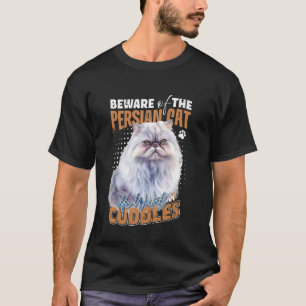 Perserkatzen VORSICHT VOR DEN PERSERKATZEN-KNUDDEL T-Shirt