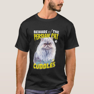Perserkatzen VORSICHT VOR DEN PERSERKATZEN-KNUDDEL T-Shirt