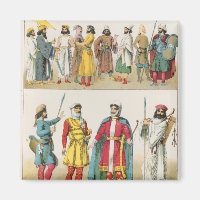 Perserkleid, von 'Trachten der Voelker', 1864