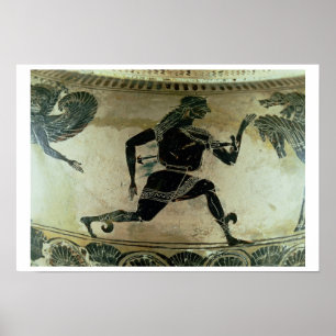 Perseus, das vom Gorgons, Detail von einem A Poster