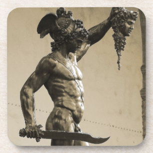Perseus mit dem Kopf der Medusa Getränkeuntersetzer